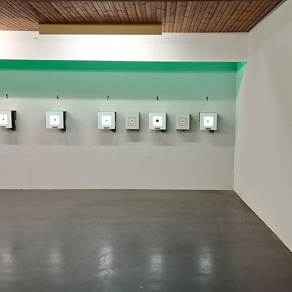 Schießstand Lasergewehr